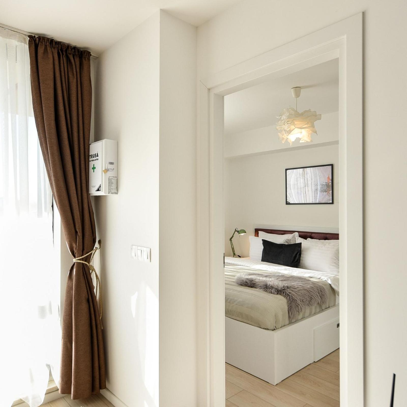 부쿠레슈티 Wonderfull 1Br Aviatiei 아파트 외부 사진